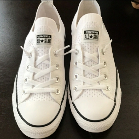 converse knit slip on shoes